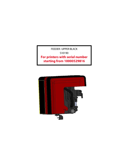 Evolis S10190 ALIMENTADOR DE TARJETAS PRIMACY