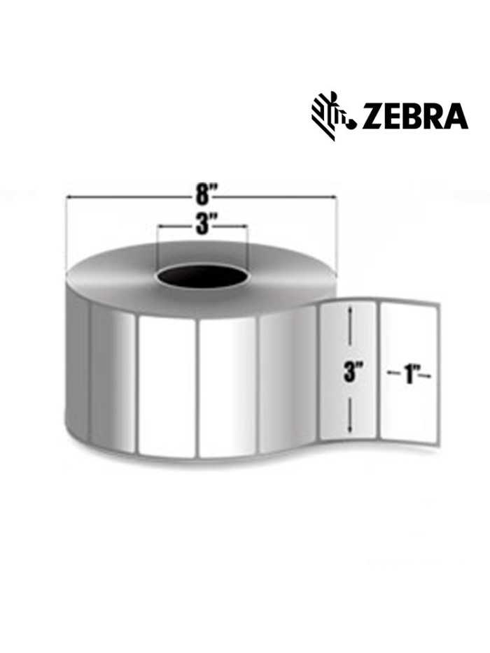 Zebra 10000303 Rollos 3" x 1" Zebra Z-Perform 1000D