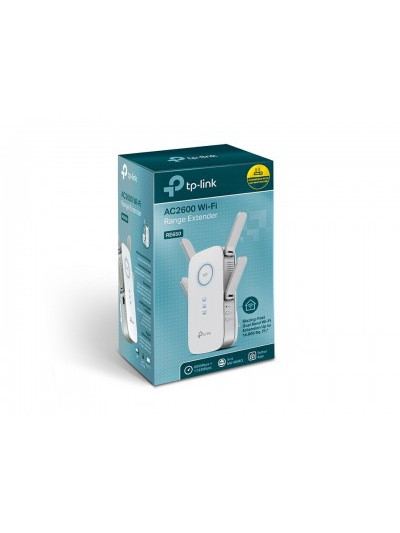 Repetidor WiFi TP-LINK RE650 AC2600 | Doble Banda | 4 Antenas | 2600Mbps