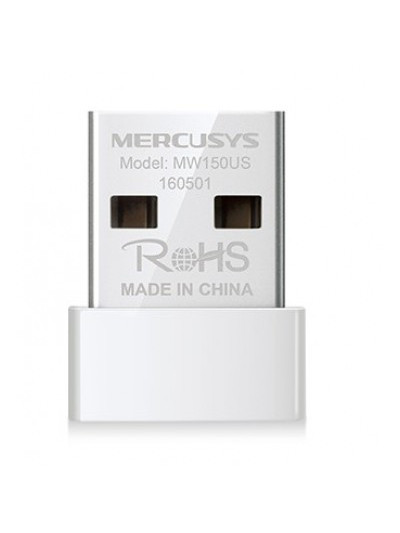 Adaptador Nano USB Wi-Fi N150 150Mbps Mercusys MW150US