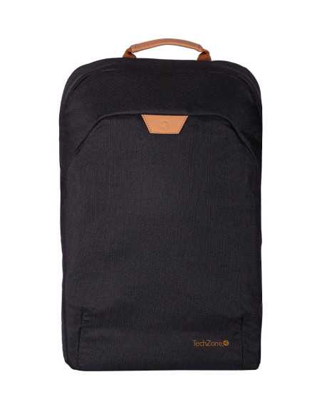 Backpack ECO HERO Techzone negro | MOCHILAS C3Mayorista.com