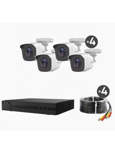 KIT DE CÁMARAS HILOOK HL24LQKITS-M(B) TurboHD 1080p