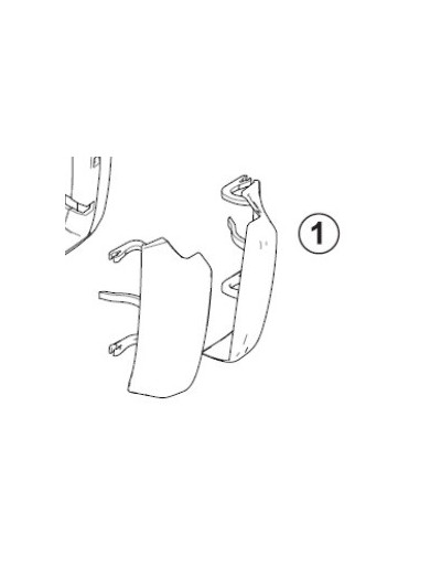 Zebra P1094879-027 | Kit puertas de tolva de salida ZC100