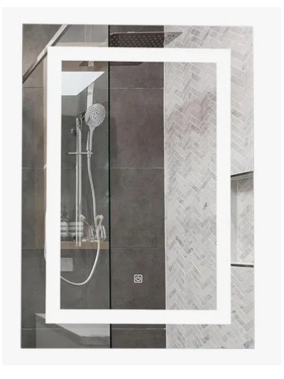 ESPEJO LUZ LED 70X50CM BAÑO TOUCH CAMBIO 3 TONALIDADES