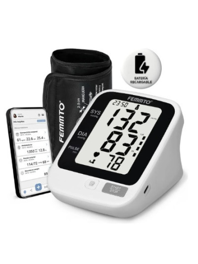 Baumanometro FEMMTO Digital Batería USB Monitor Medidor de presion arterial