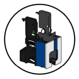 EVOLIS S10187 TOLVA DE SALIDA AZUL