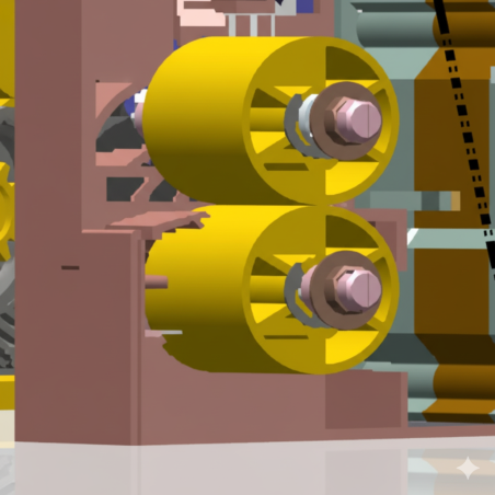 ZEBRA 105936G-526 Kit de rodillos de salida para laminador ZXP serie 7