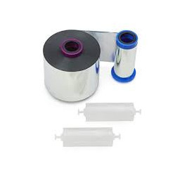 ZEBRA 800077-717 Cinta monocromática plata ZXP 7